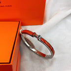 [sparkle Jewelry ]CLASSIC HM CLIC RED 8MM ENAMEL BRACELET