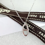 [sparkle Jewelry ]HM PIG NOSE NECKLACE
