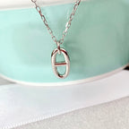 [sparkle Jewelry ]HM PIG NOSE NECKLACE