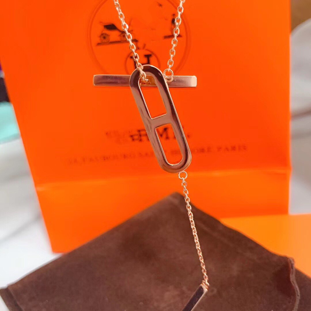 [sparkle Jewelry ]HM NECKLACE PLATINUM ROSE GOLD DIAMOND