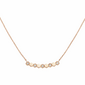 [sparkle Jewelry ]BEE MY LOVE DIAMOND NECKLACE