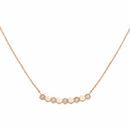 [sparkle Jewelry ]BEE MY LOVE DIAMOND NECKLACE
