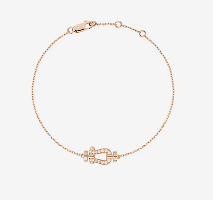 [sparkle Jewelry ]FORCE 10 FULL DIAMOND BUCKLE CHAIN LINK MINI MODEL