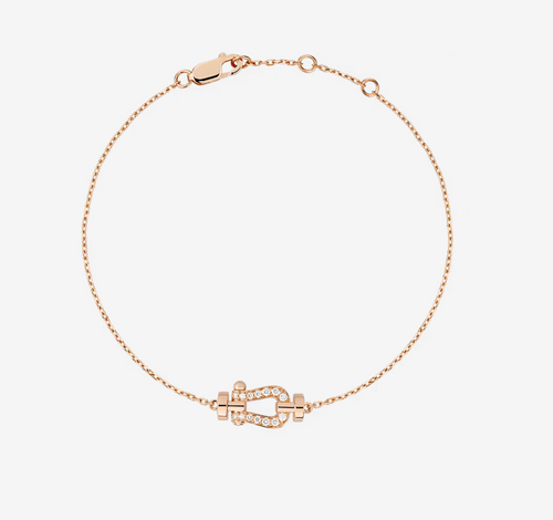 [sparkle Jewelry ]FORCE 10 FULL DIAMOND BUCKLE CHAIN LINK MINI MODEL