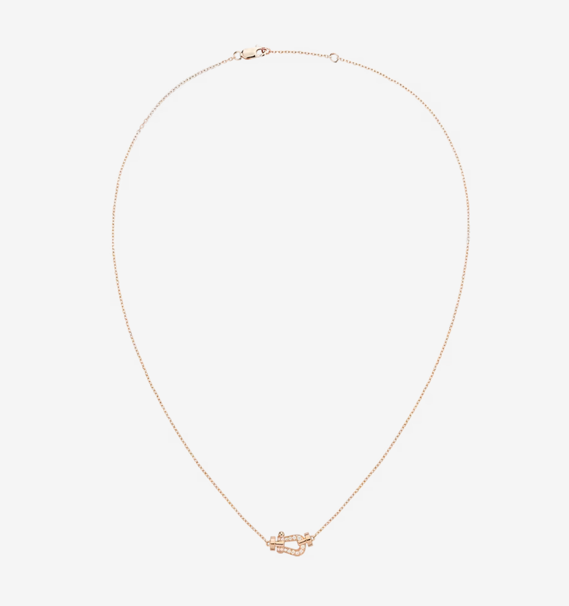 [sparkle Jewelry ]FORCE 10 DIAMOND PINK GOLD NECKLACE MINI MODEL