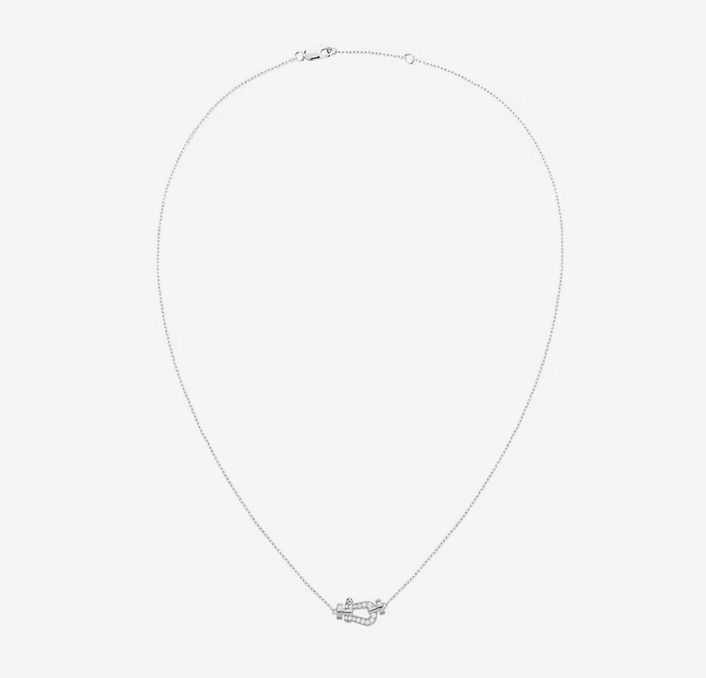 [sparkle Jewelry ]FORCE 10 DIAMOND SILVER NECKLACE MINI MODEL
