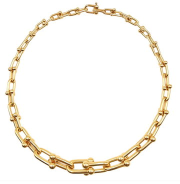 [Sparkle Jewelry]HARDWEAR PINK GOLD CHOKER