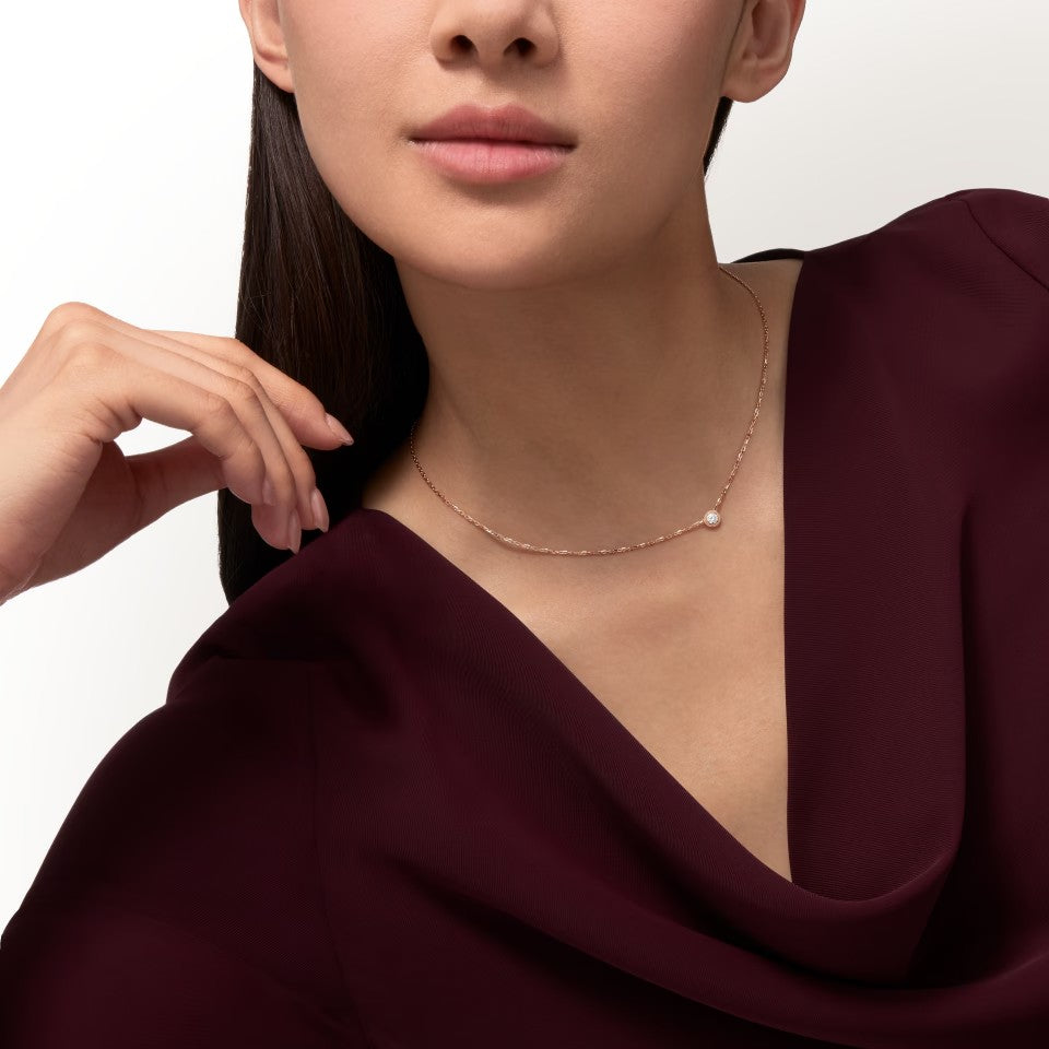 [sparkle Jewelery]DAMOUR DIAMOND NECKLACE