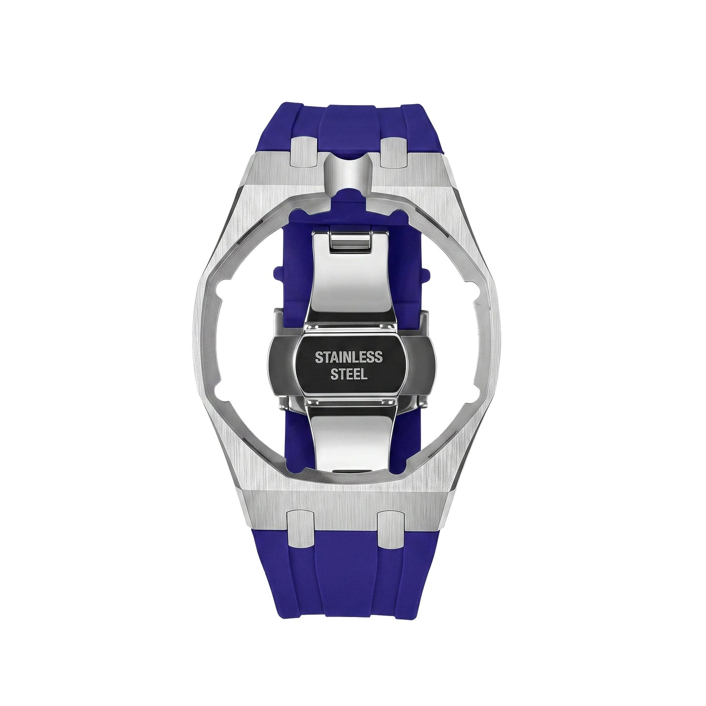 [Sparkle]Royal Oak Pop Exklusiv Stahlgehäuse & Silikonarmband mit Ladehalterung