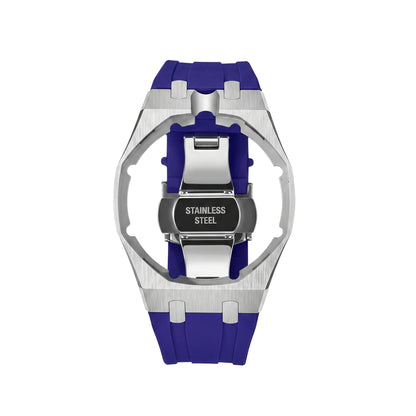 [Sparkle]Royal Oak Pop Exklusiv Stahlgehäuse & Silikonarmband mit Ladehalterung