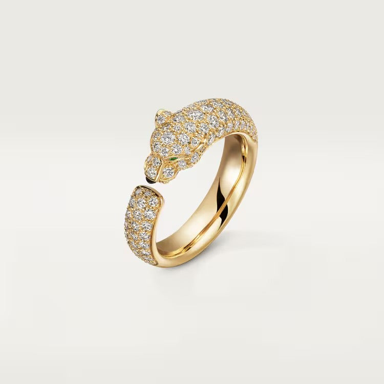 [sparkle Jewelery]PANTHERE FULL DIAMOND SMALL RING