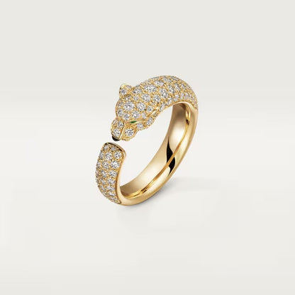 [sparkle Jewelery]PANTHERE FULL DIAMOND SMALL RING