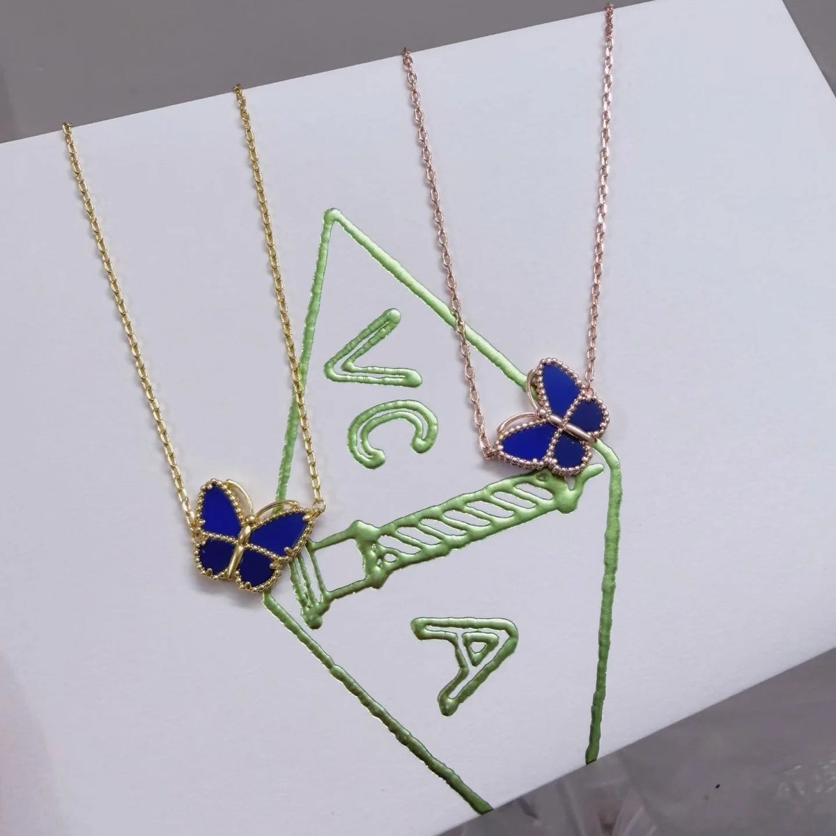 [sparkle Jewelry] 2026 NEW LUCKY BUTTERFLY 1 MOTIFS NECKLACE