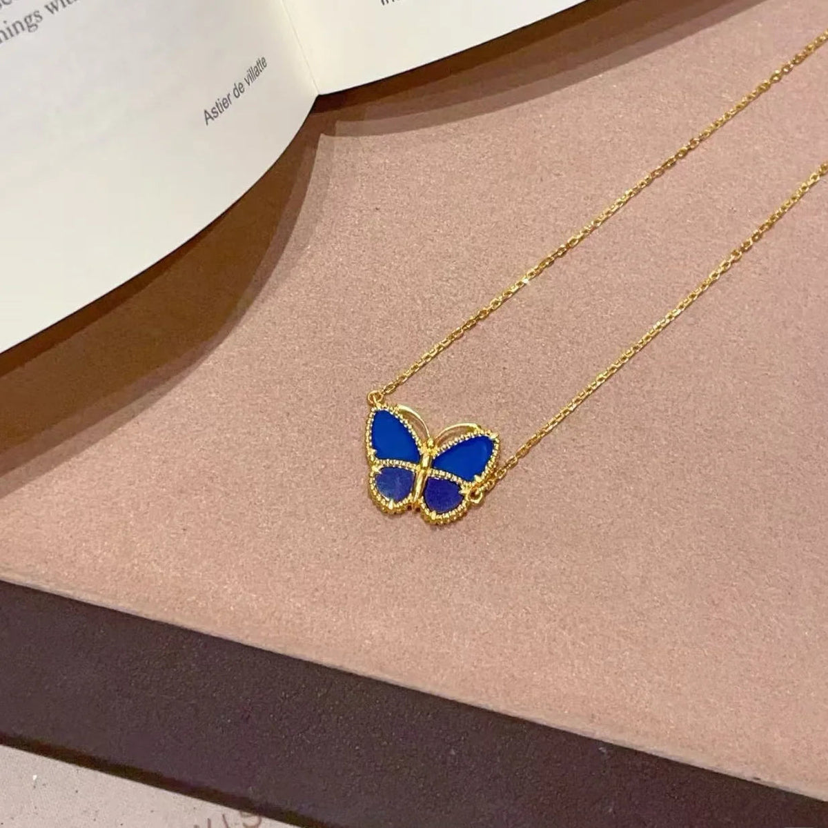 [sparkle Jewelry] 2026 NEW LUCKY BUTTERFLY 1 MOTIFS NECKLACE