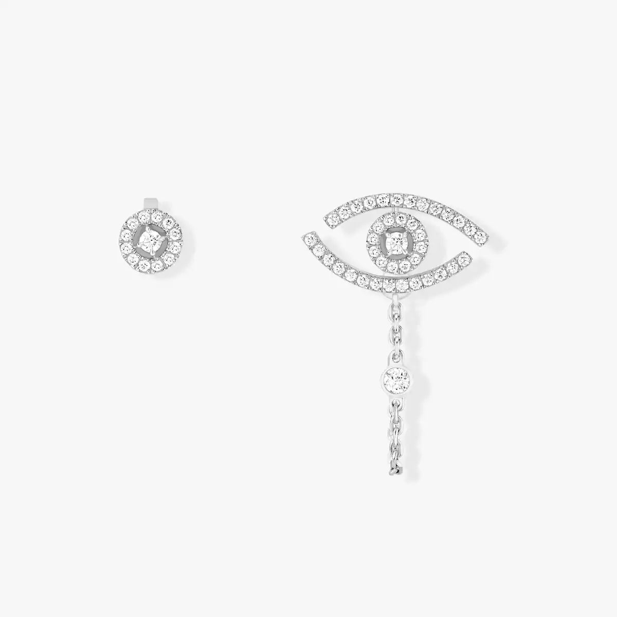 [Sparkle]LUCKY EYE DIAMOND OHRRINGE