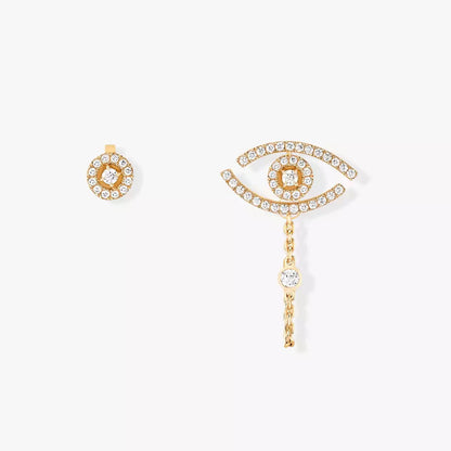 [Sparkle]LUCKY EYE DIAMOND OHRRINGE