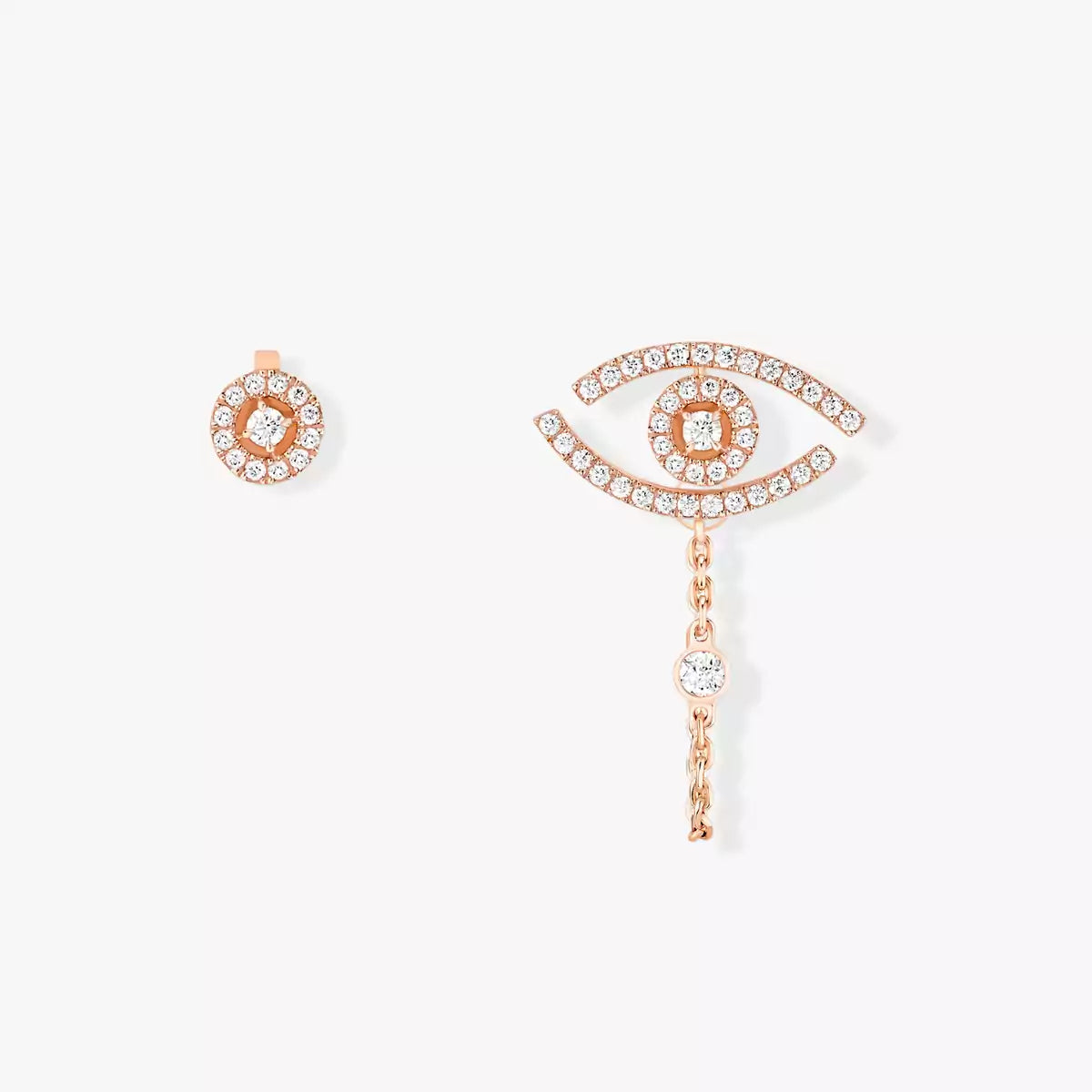 [Sparkle]LUCKY EYE DIAMOND OHRRINGE