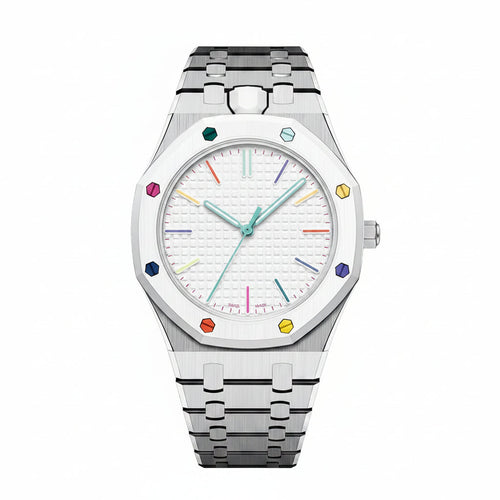 [Sparkle]OAK POP EXCLUSIVE SILBER STAHLARMBAND
