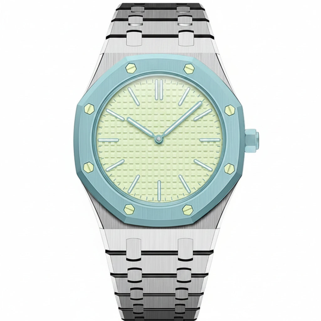 [Sparkle]OAK POP EXCLUSIVE SILBER STAHLARMBAND