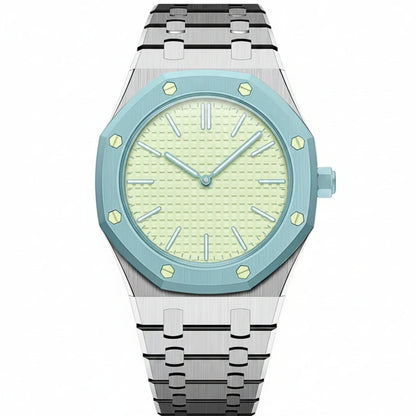 [Sparkle]OAK POP EXCLUSIVE SILBER STAHLARMBAND