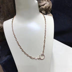 [sparkle] JUSTE NECKLACE FULL DIAMONDS