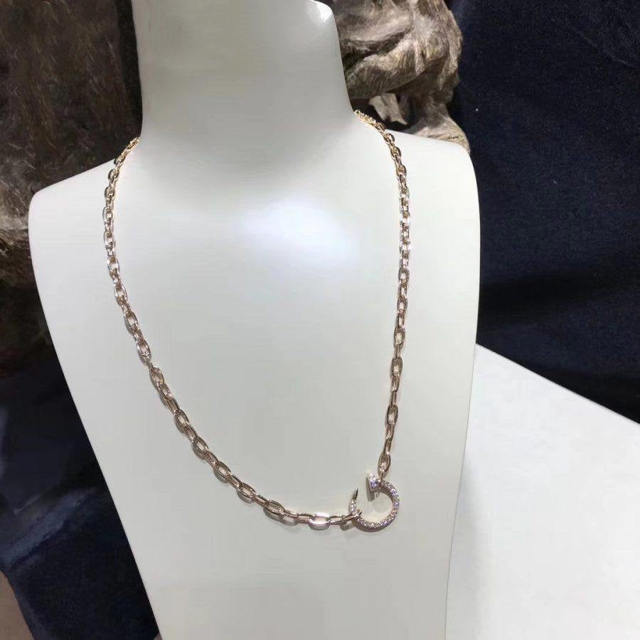 [sparkle] JUSTE NECKLACE FULL DIAMONDS