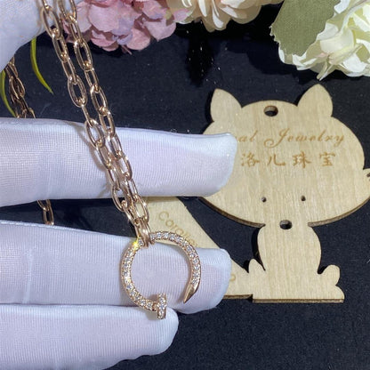 [sparkle] JUSTE NECKLACE FULL DIAMONDS