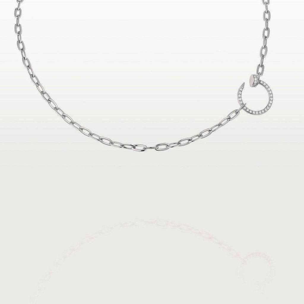 [sparkle] JUSTE NECKLACE FULL DIAMONDS