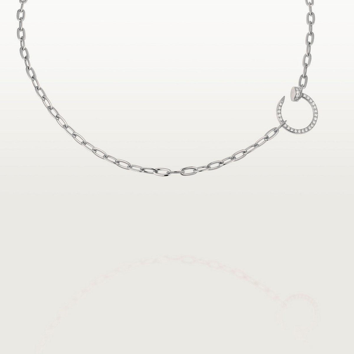 [sparkle] JUSTE NECKLACE FULL DIAMONDS