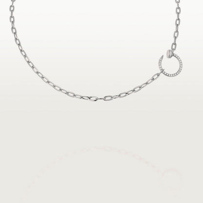 [sparkle] JUSTE NECKLACE FULL DIAMONDS