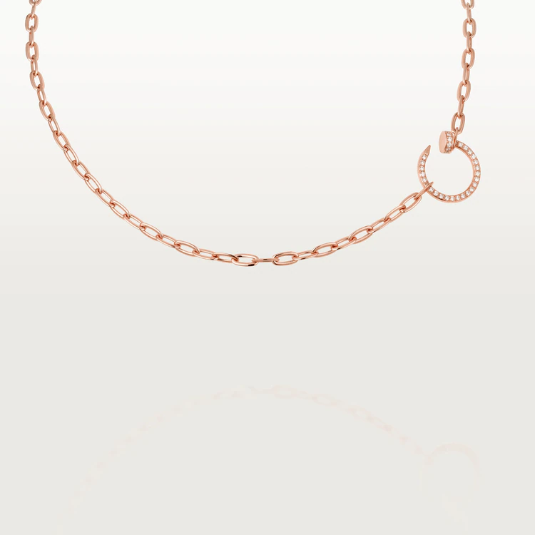 [sparkle] JUSTE NECKLACE FULL DIAMONDS