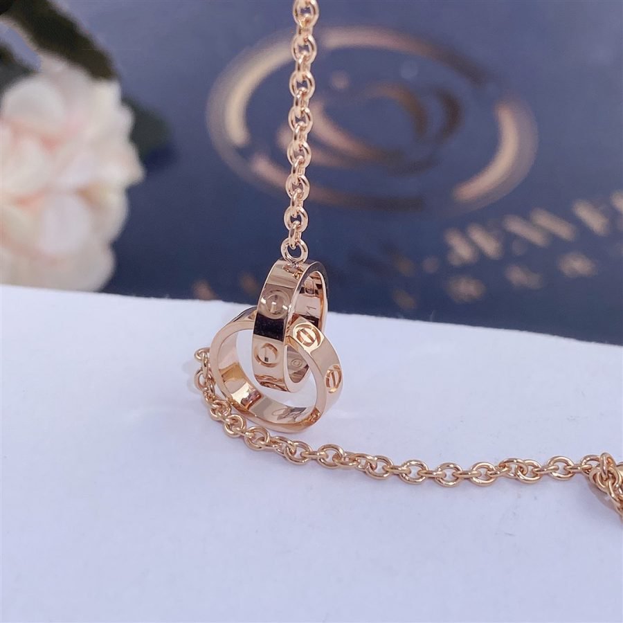 [sparkle] LOVE BRACELET DOUBLE RING