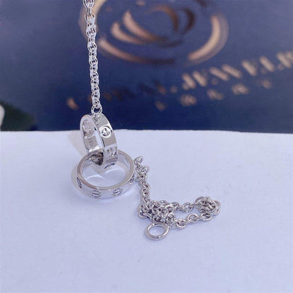 [sparkle] LOVE BRACELET DOUBLE RING