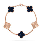 [sparkle Jewelry ]CLOVER 5 MOTIF PIETERSITE BRACELET COLLECTION