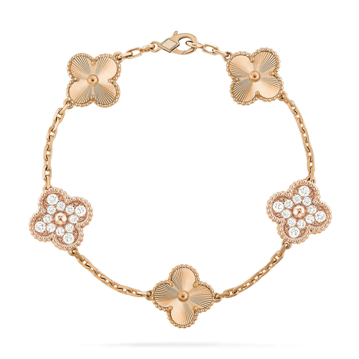 [sparkle Jewelry ] CLOVER 5 MOTIF LASER BRACELET COLLECTION