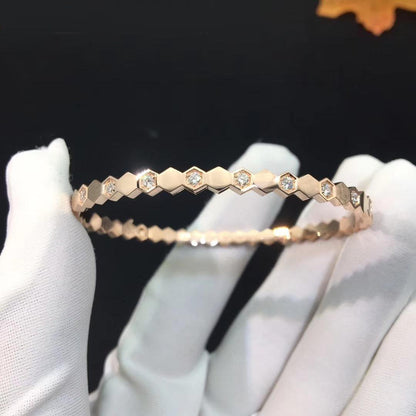 [Sparkle]BEE LOVE SILVER DIAMOND BRACELET