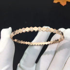 [sparkle Jewelry ]BEE LOVE PINK GOLD DIAMOND BRACELET
