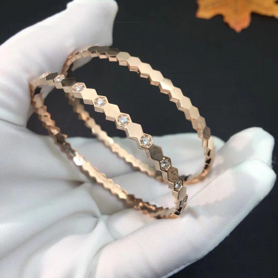 [Sparkle]BEE LOVE SILVER DIAMOND BRACELET