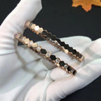 [sparkle Jewelry ]BEE LOVE PINK GOLD DIAMOND BRACELET