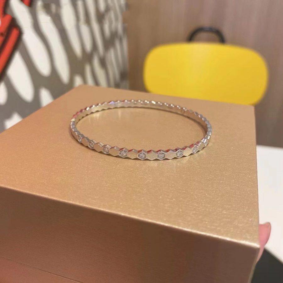 [Sparkle]BEE LOVE SILVER DIAMOND BRACELET