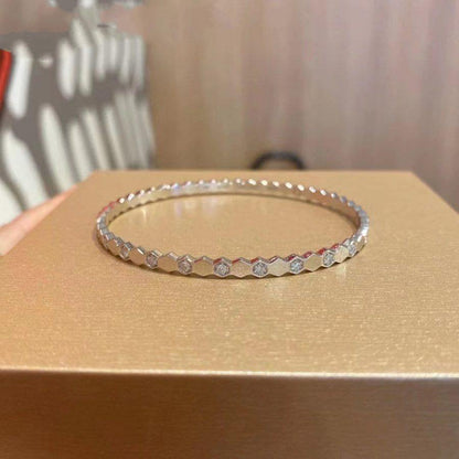 [Sparkle]BEE LOVE SILVER DIAMOND BRACELET