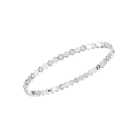 [Sparkle]BEE LOVE SILBERNES DIAMANTARMREIFEN