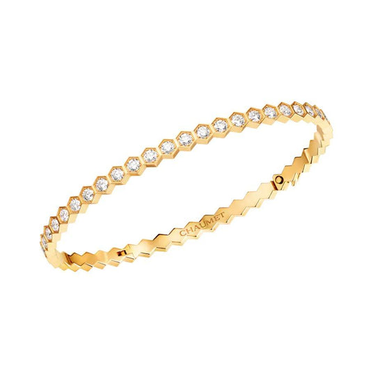 [Sparkle]BEE LOVE GOLD BRACELET VOLL DIAMANT
