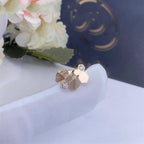 [sparkle Jewelry ]BEE LOVE PINK GOLD DIAMOND EARRINGS