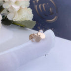 [sparkle Jewelry ]BEE LOVE PINK GOLD DIAMOND EARRINGS