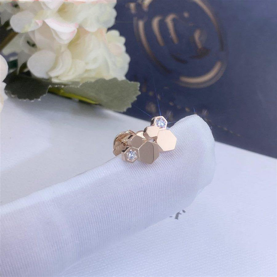 [Sparkle]BEE LOVE ROSÉGOLD DIAMANT OHRRINGE