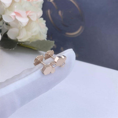 [Sparkle]BEE LOVE ROSÉGOLD-DIAMANT-OHRRINGE