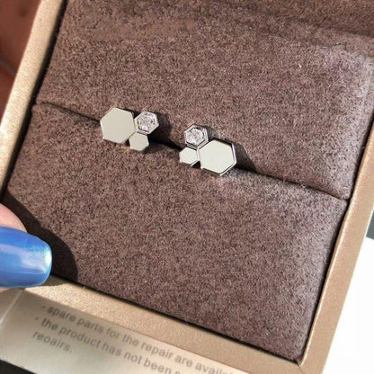 [Sparkle]BEE LOVE SILBER DIAMANT OHRRINGE