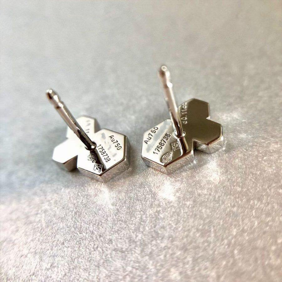 [Sparkle]BEE LOVE SILBER DIAMANT OHRRINGE