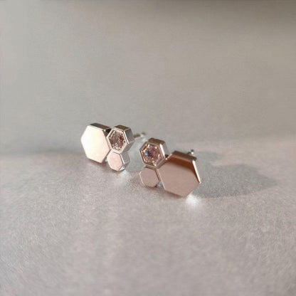 [Sparkle]BEE LOVE SILBER DIAMANT OHRRINGE